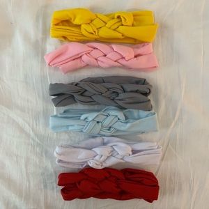 Set of 6 infant headbands